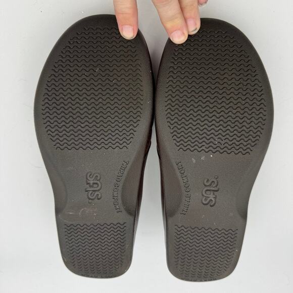 SAS Simplify Women’s 8M Brown Leather Loafers Tripad Comfort Made in USA - Picture 8 of 9